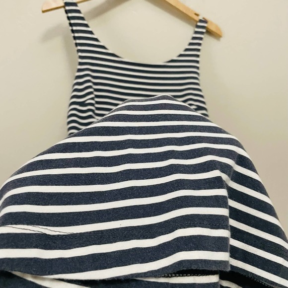 American Eagle Stretch Fit Flare Striped Mini Dress - Picture 4 of 8